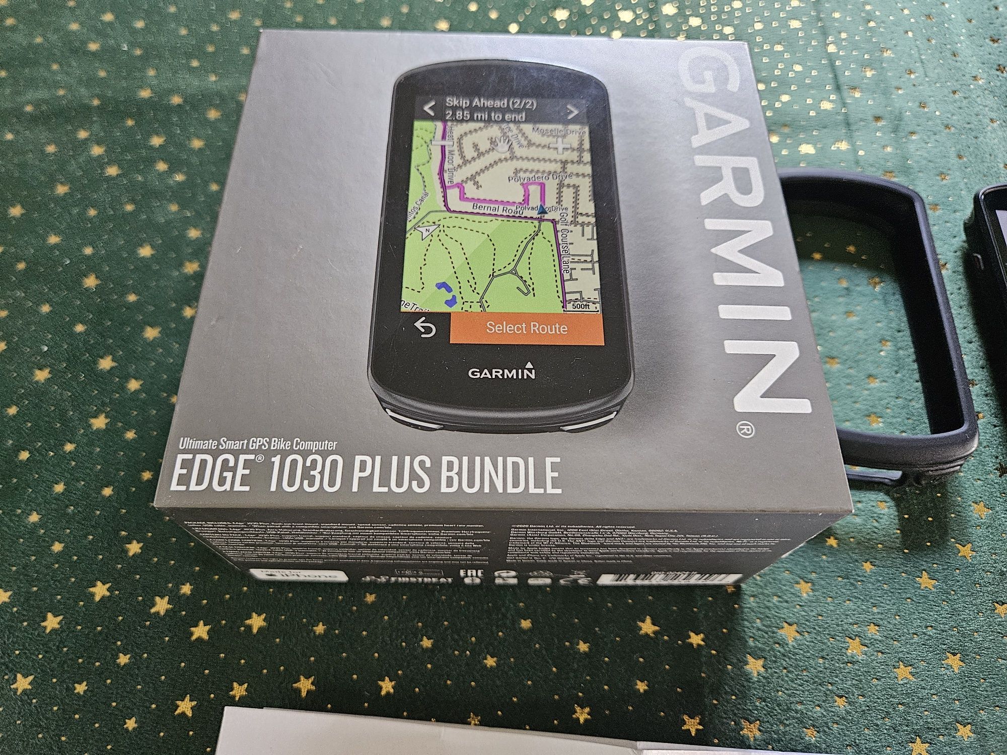 Garmin Edge 1030 Plus Bundle + etui, szybka, czujniki