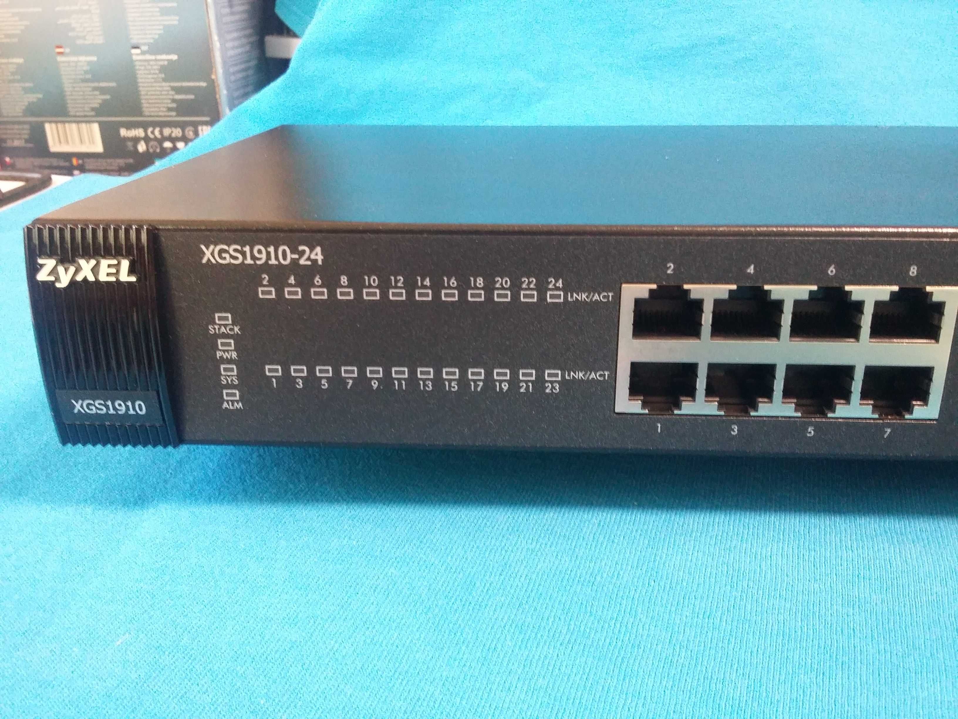 Сетевой коммутатор ZyXEL XGS1910-24 Свитч Switch Ethernet разветвитель