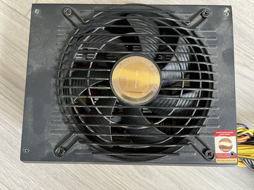 Блок живлення комп'ютерний Yoso JM-1650W Bronze 6 GPU система