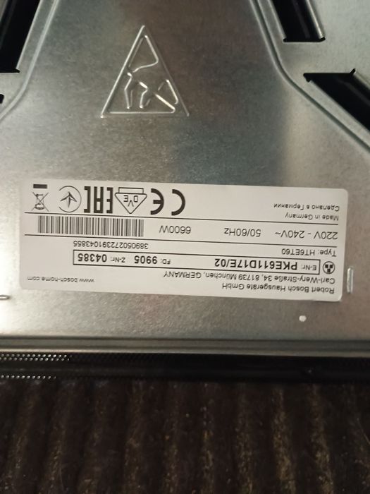 Płyta ceramiczna płyta Bosch pke611d17e