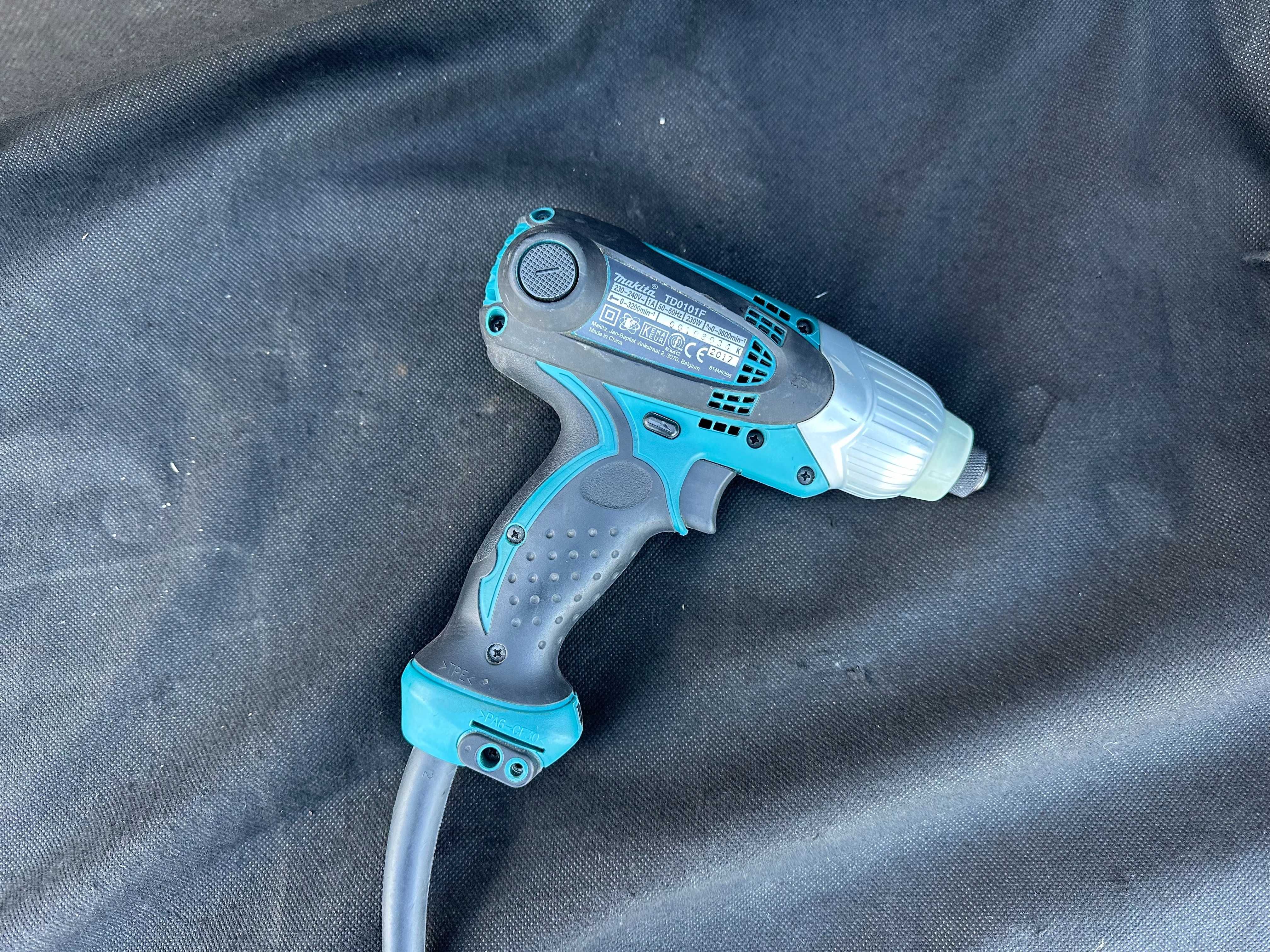 Makita TD0101F – Wkrętak udarowy sieciowy 230V – sprawny