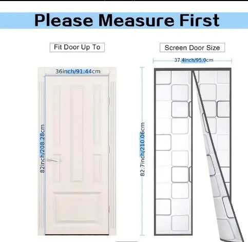 Штора теплоізоляційна магнітна  для дверей.