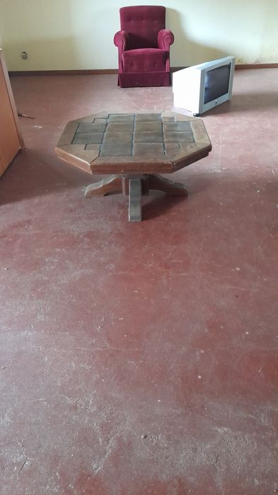 Mesa de centro rústica