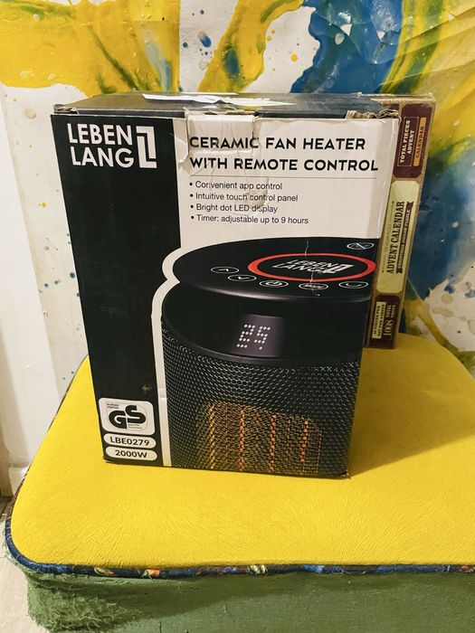 Wentylator nagrzewnica grzejnik na pilot  uszkodzony Leben Lang