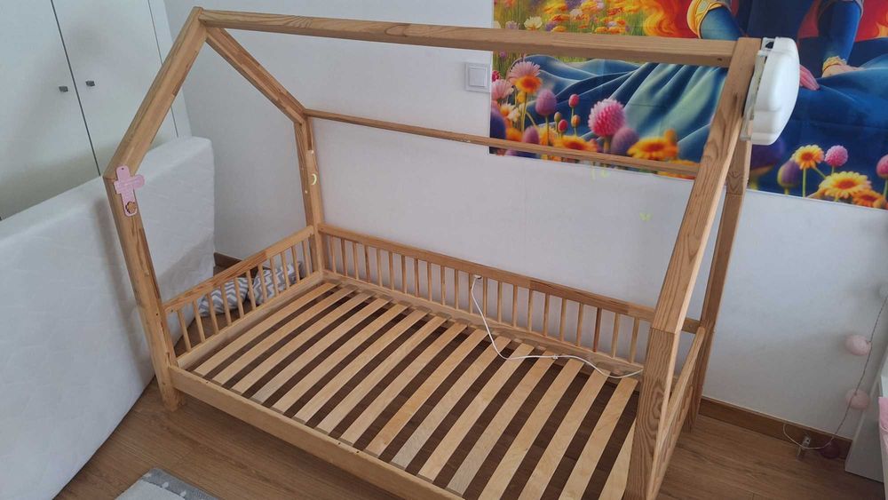 Cama criança montessori (colchão 80*160)- monlitcabane