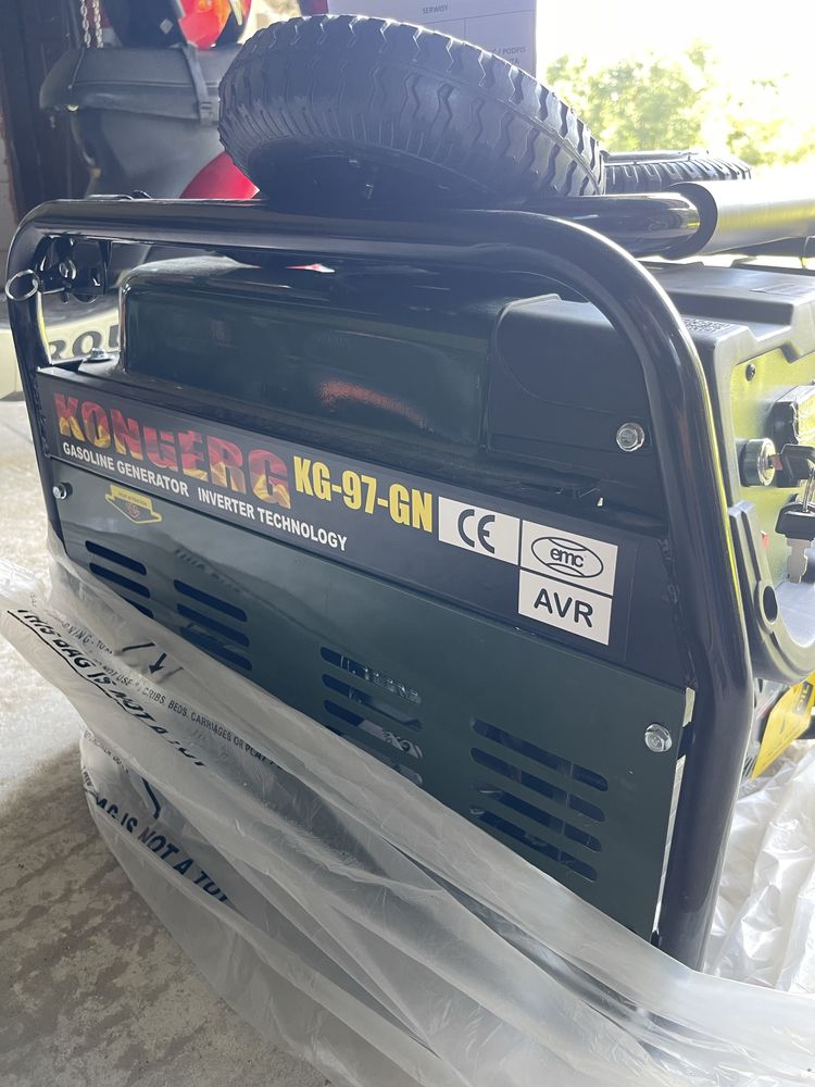 Nowy Generator prądotwórczy KONGERG KG-97-GN spalinowy