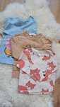 Zestaw bluzek Zara H&M 98 lis jamnik peppa pig