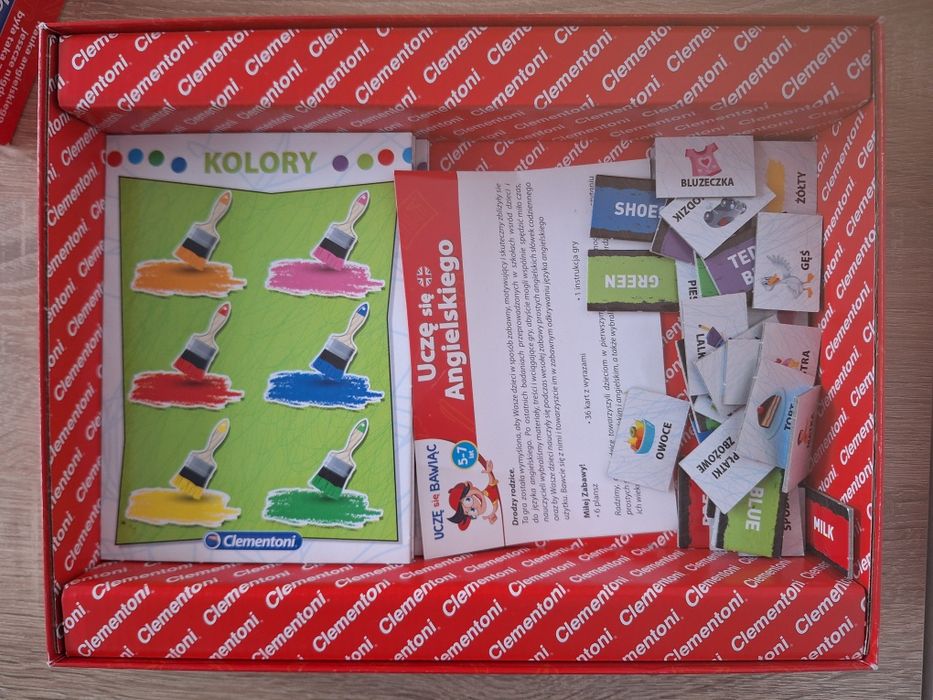 Uczę się angielskiego Clementoni
