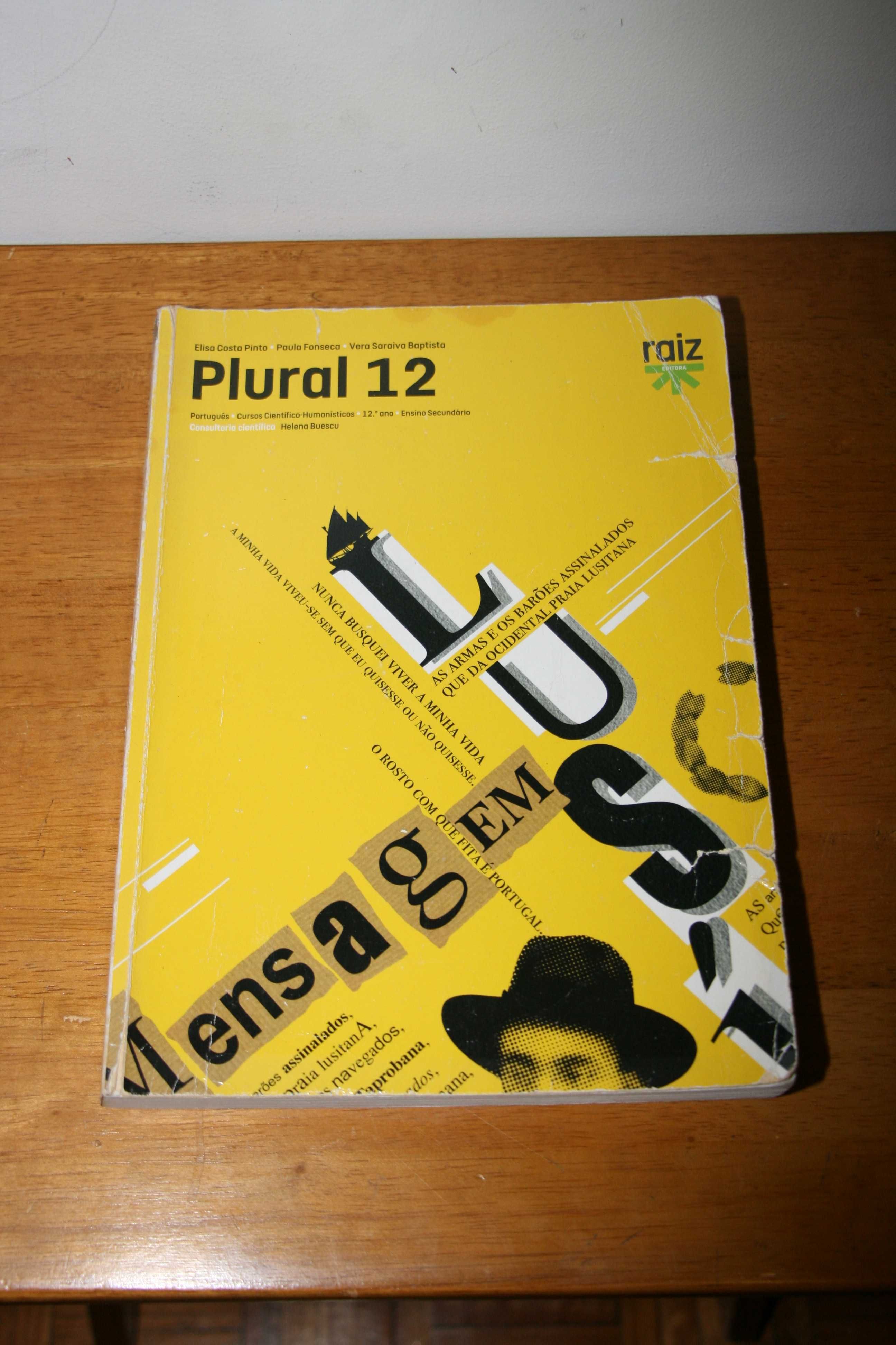 Manual + Caderno Ativid. + Livro Preparação Exame "Plural - 12º ano"