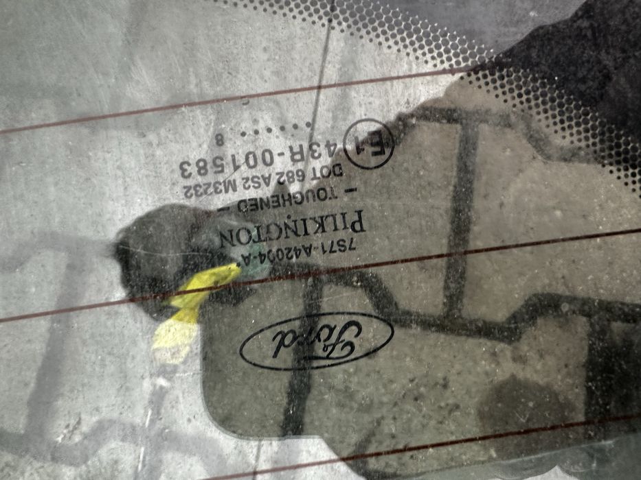 Klapa tył Mondeo Mk4 Hatchback Szyba tylna kompletna