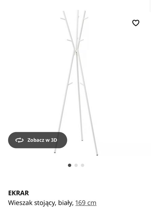 Wieszak stojący Ikea