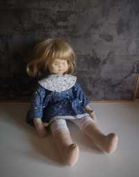 Кукла винтажная коллекционная с волосами 40 см мягкая