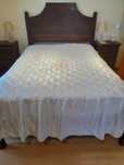 Colcha para cama de casal dá para um colchão de 1m40cm por 2m