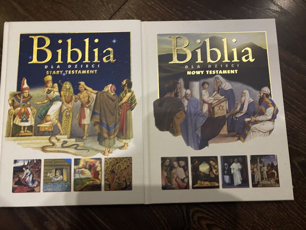 Biblia dla dzieci prezent na komunie
