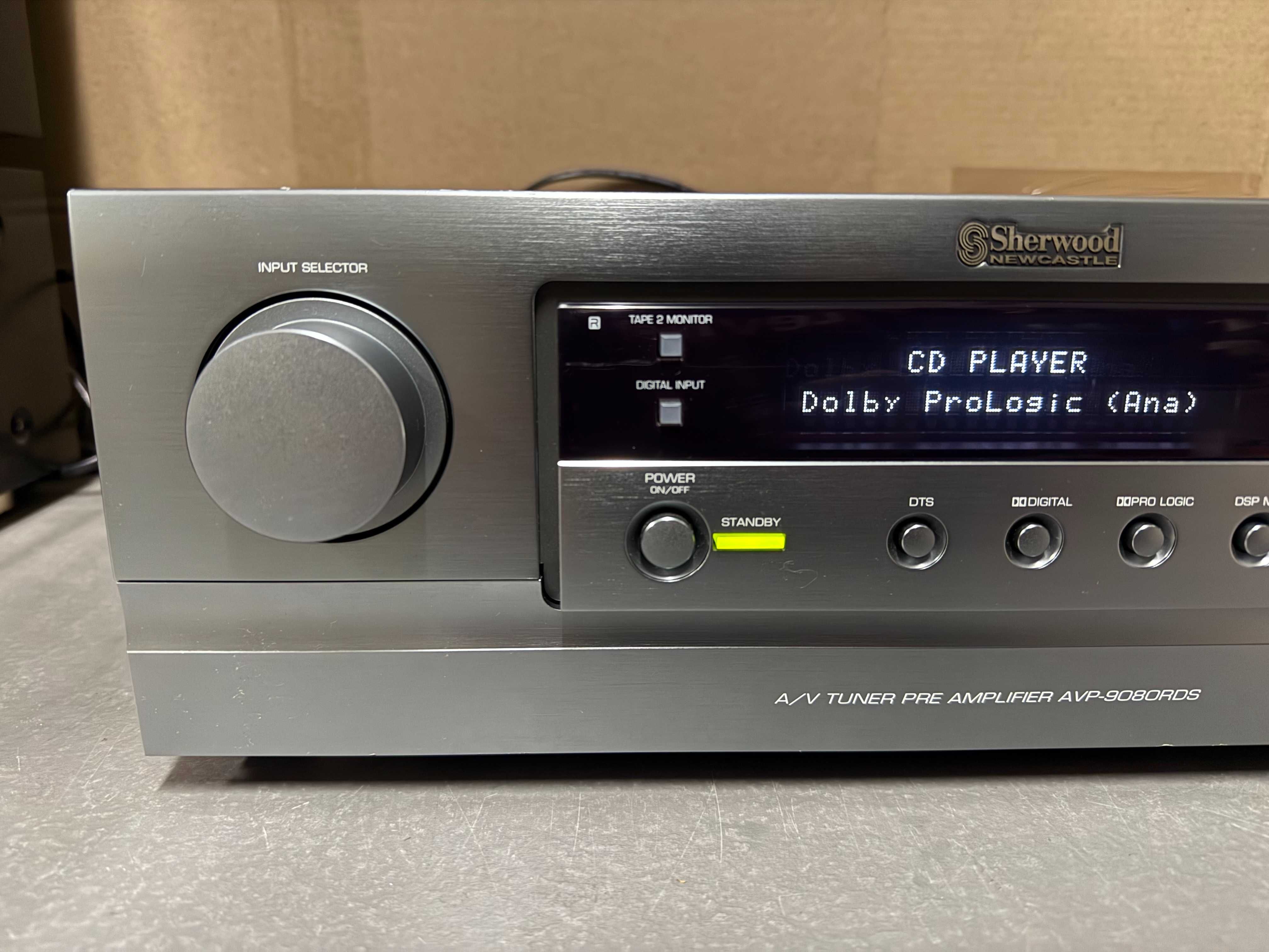 Przedwzmacniacz / PREAMP Sherwood Newcastle AVP-9080R