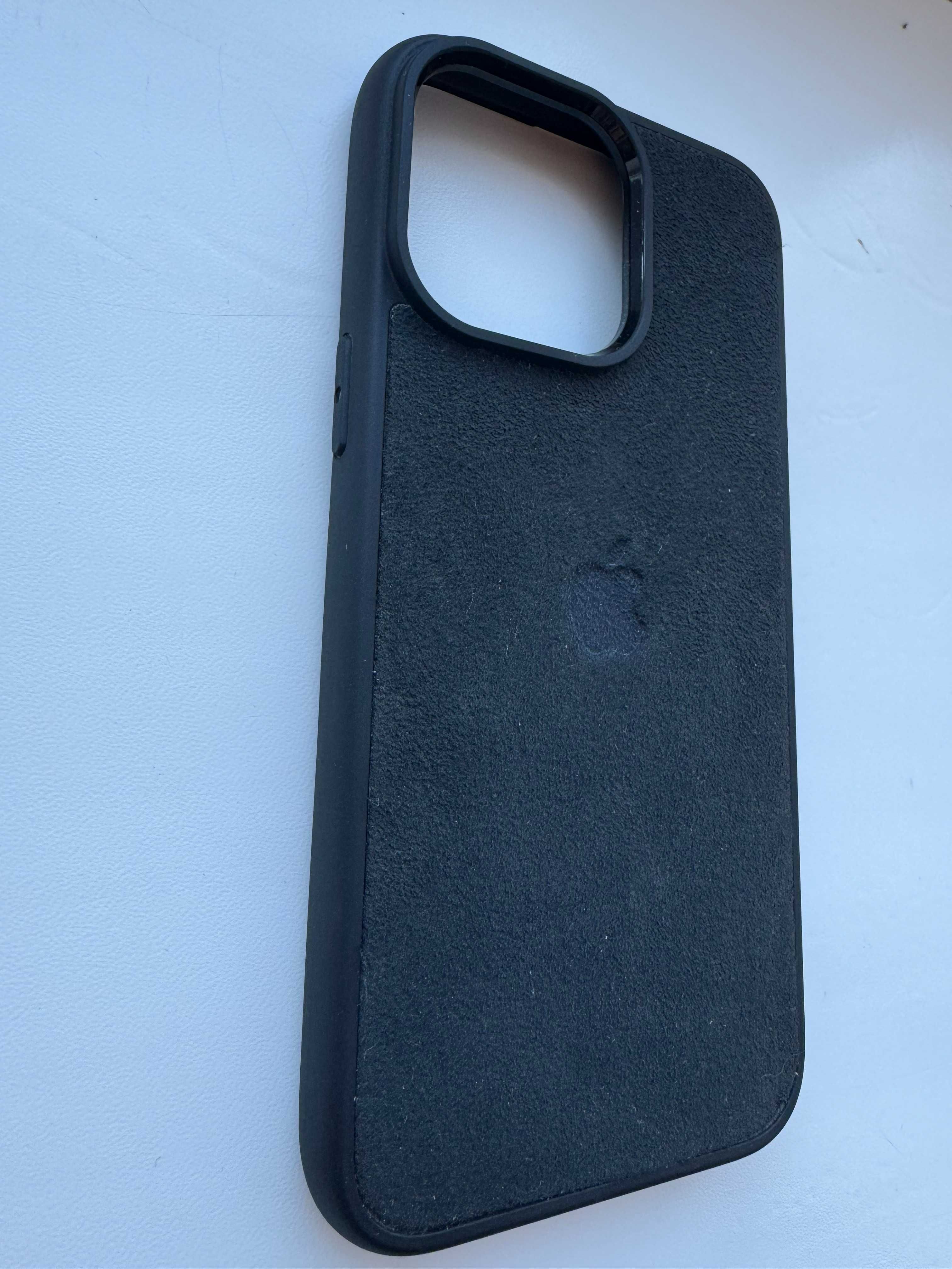 чехол 14 pro max Алькантара