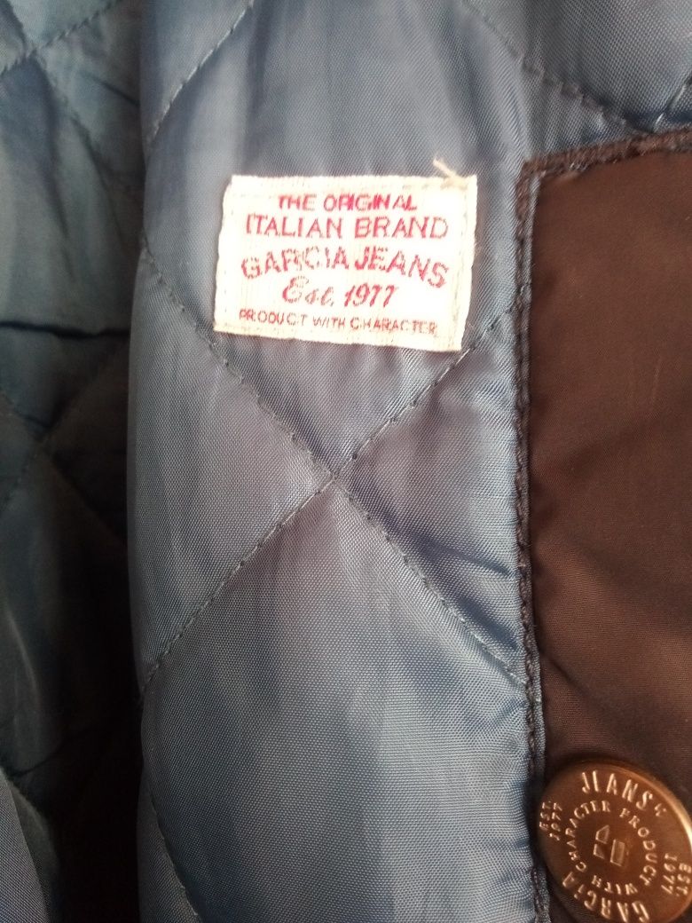 Мужской утеплённый бомбер, куртка Garcia Jeans® (ITALY), р.М (46)