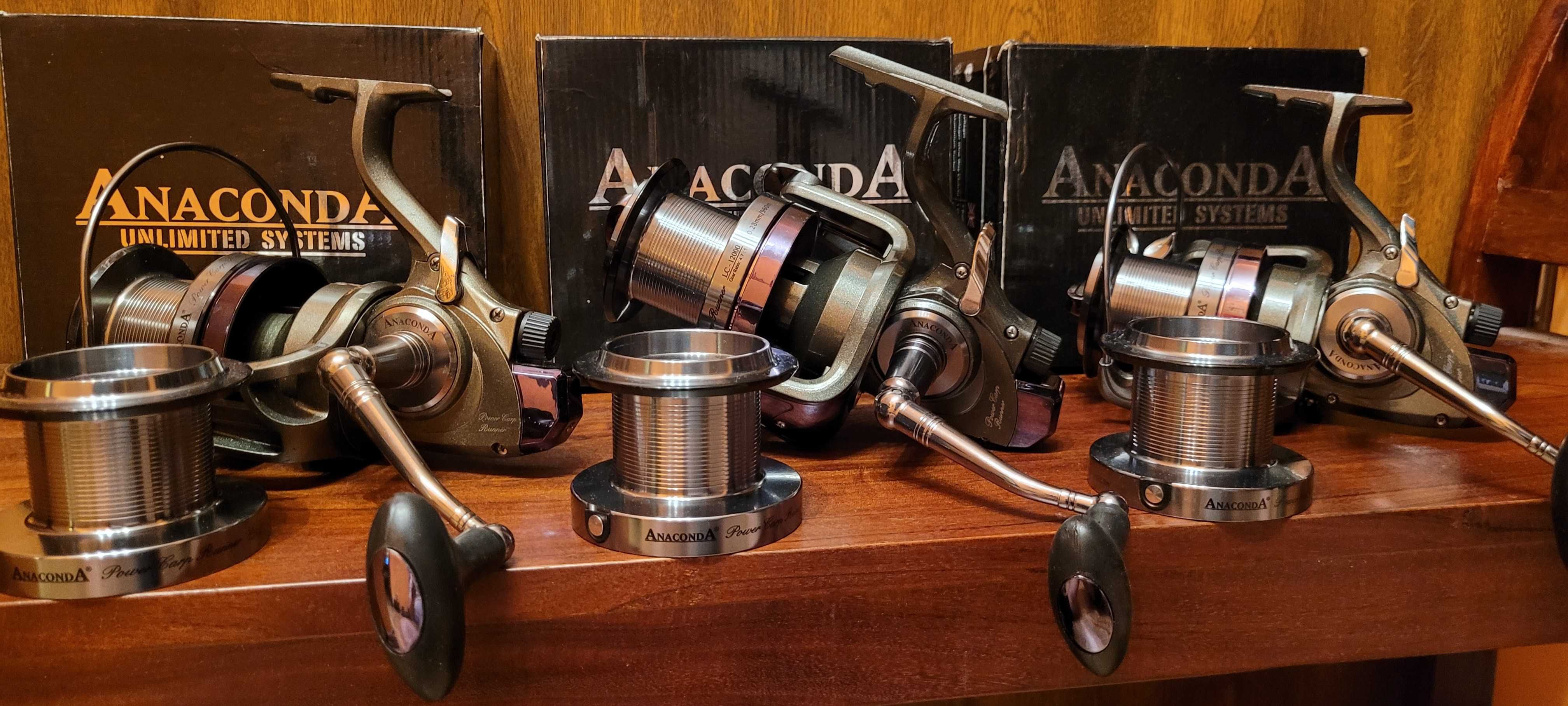 Kołowrotek Anaconda Power Carp Runner LC-12000- 3 SZTUKI