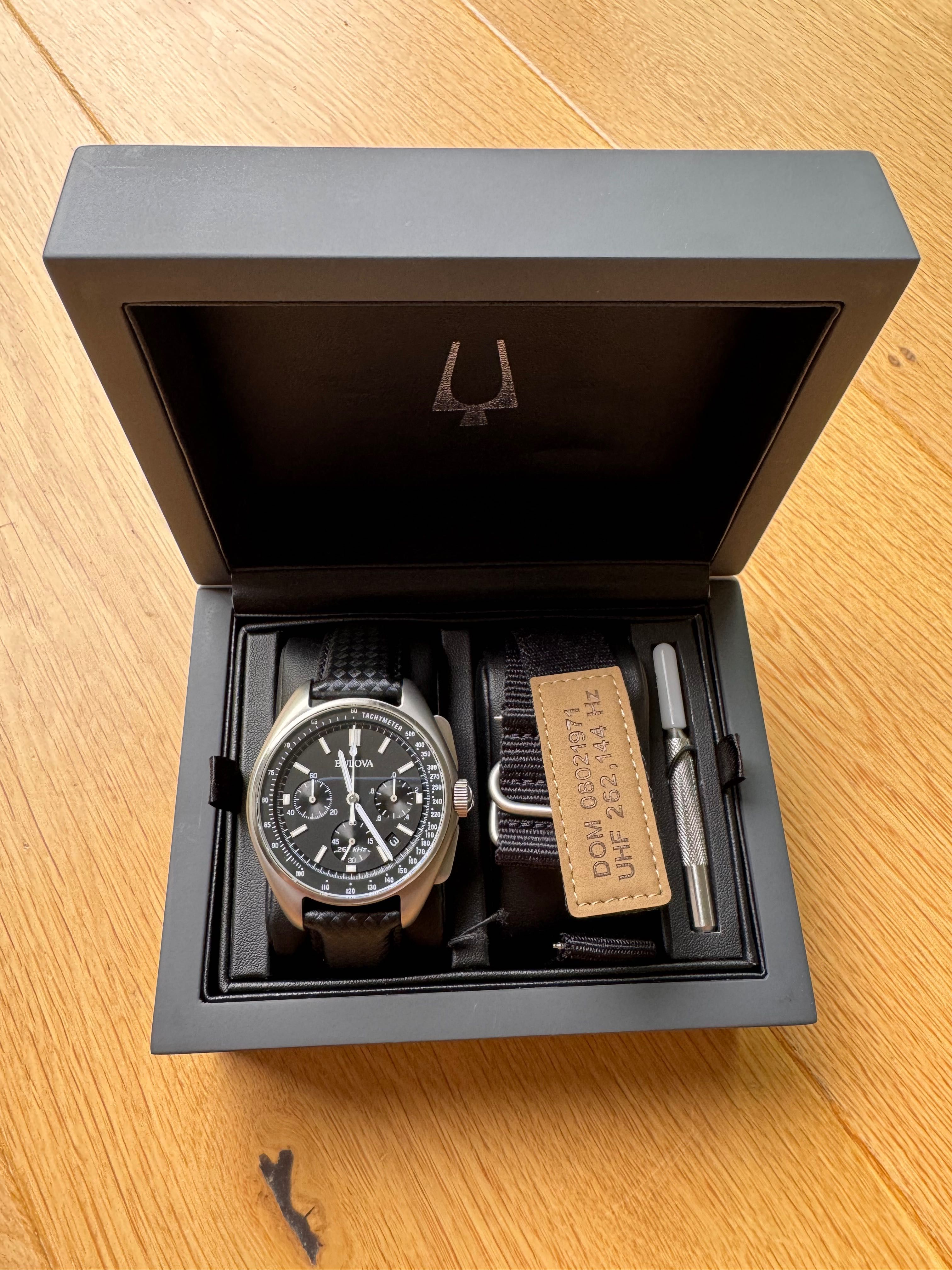 BULOVA Lunar Pilot 96B251 45mm