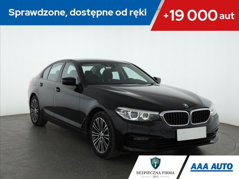 BMW Seria 5 518d Sport Line , Salon Polska, Automat, Skóra, Navi, Klimatronic,