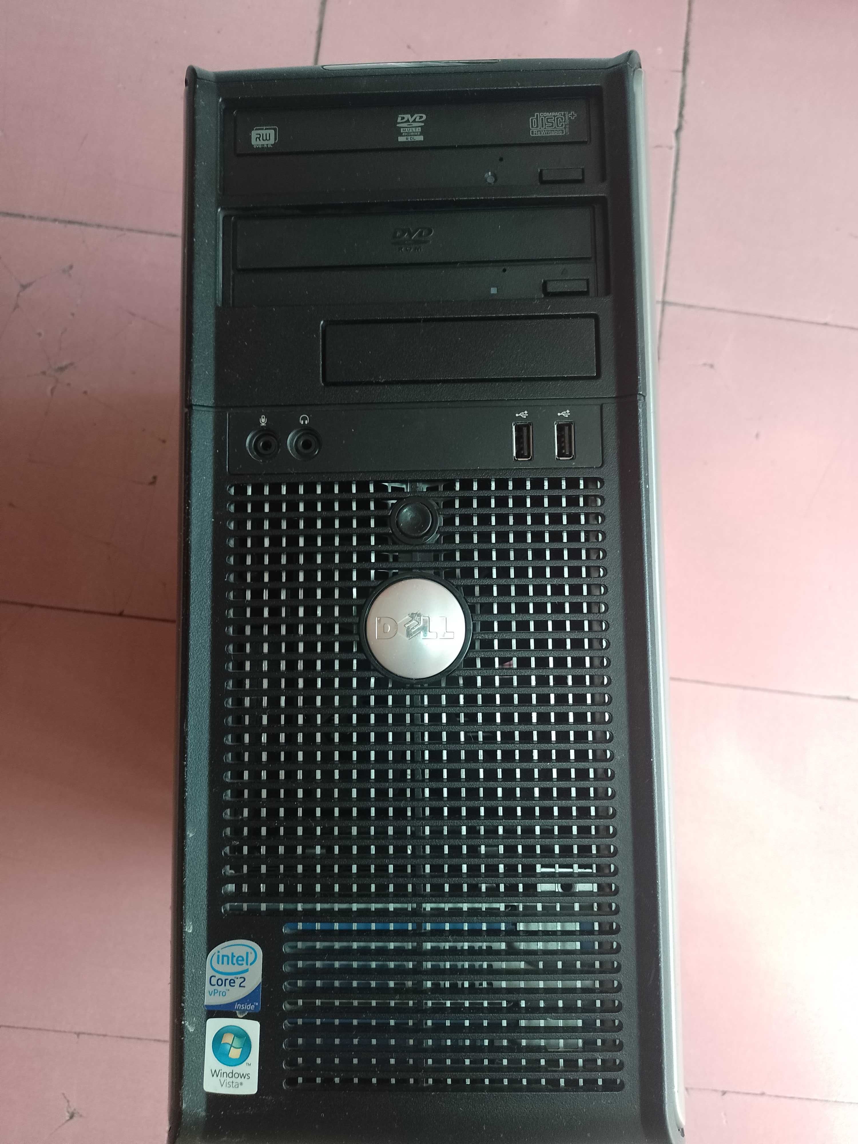 Komputer Stacjonarny Dell Optiplex 755 Intel Core 2 Quad 2x 2.4 Ghz 6g