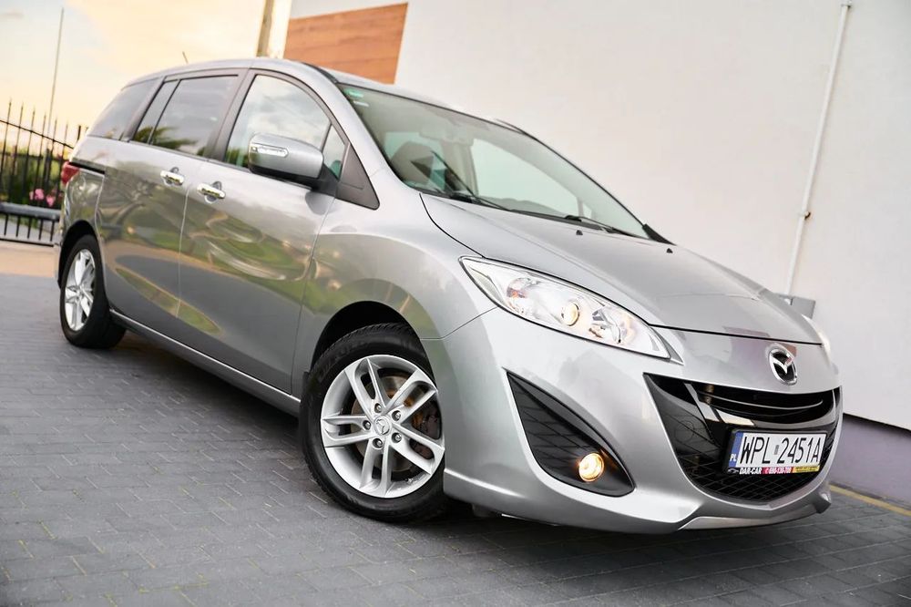 Mazda 5 II 1.6 MZ-CD 115KM | 7-osobowa | Alu16 | 6-Biegów | Parktronik