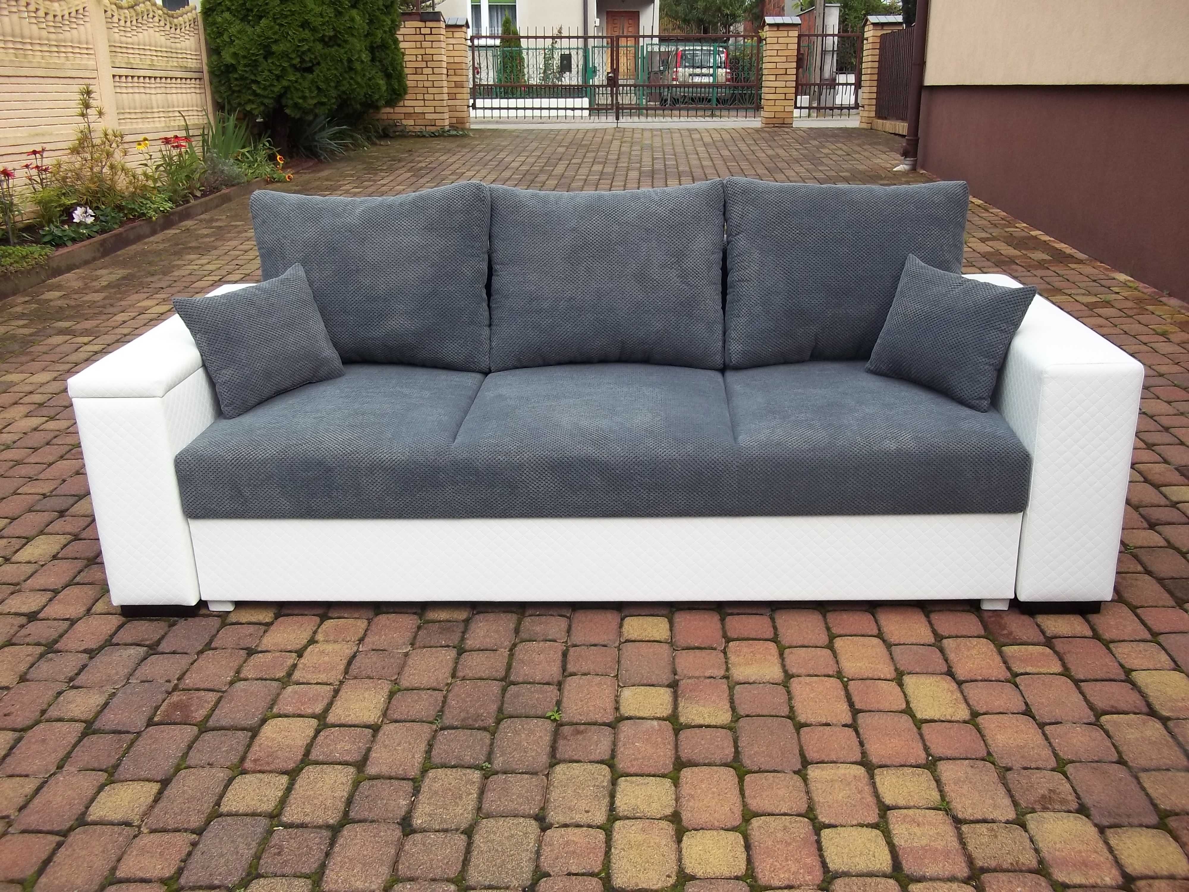 kanapa/sofa-sprężyny bonell/150 cm szerokie spanie/producent Swarzędz