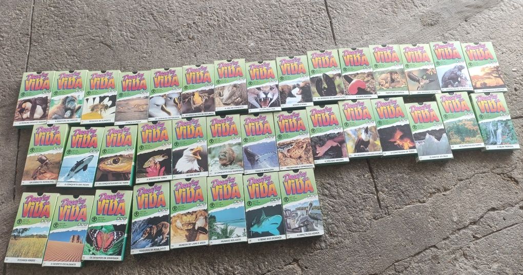 Cassestes video colecção desafios da vida