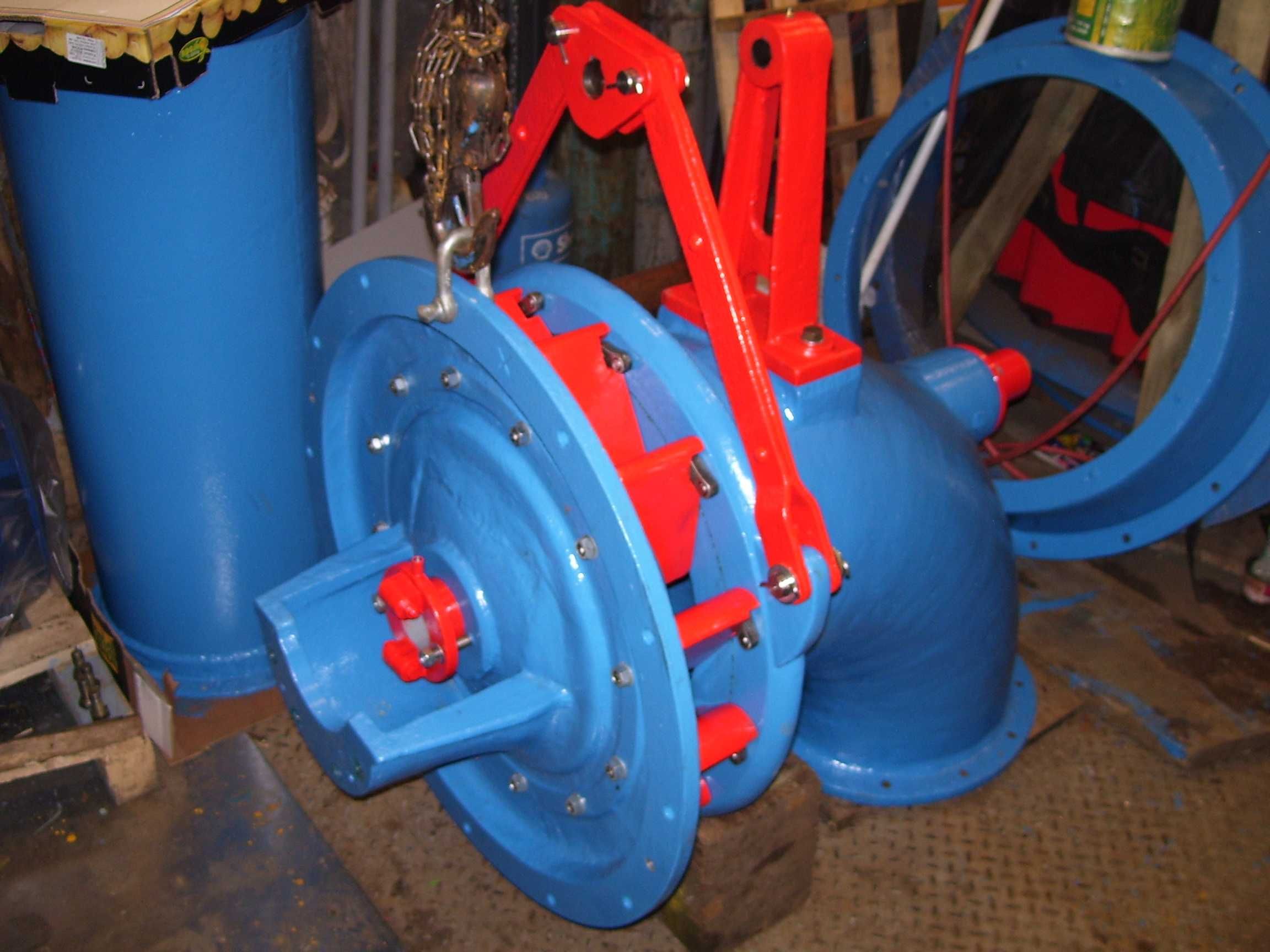 Turbina wodna Francis 450 mm.Elektrownia wodna.Turbina Francisa.
