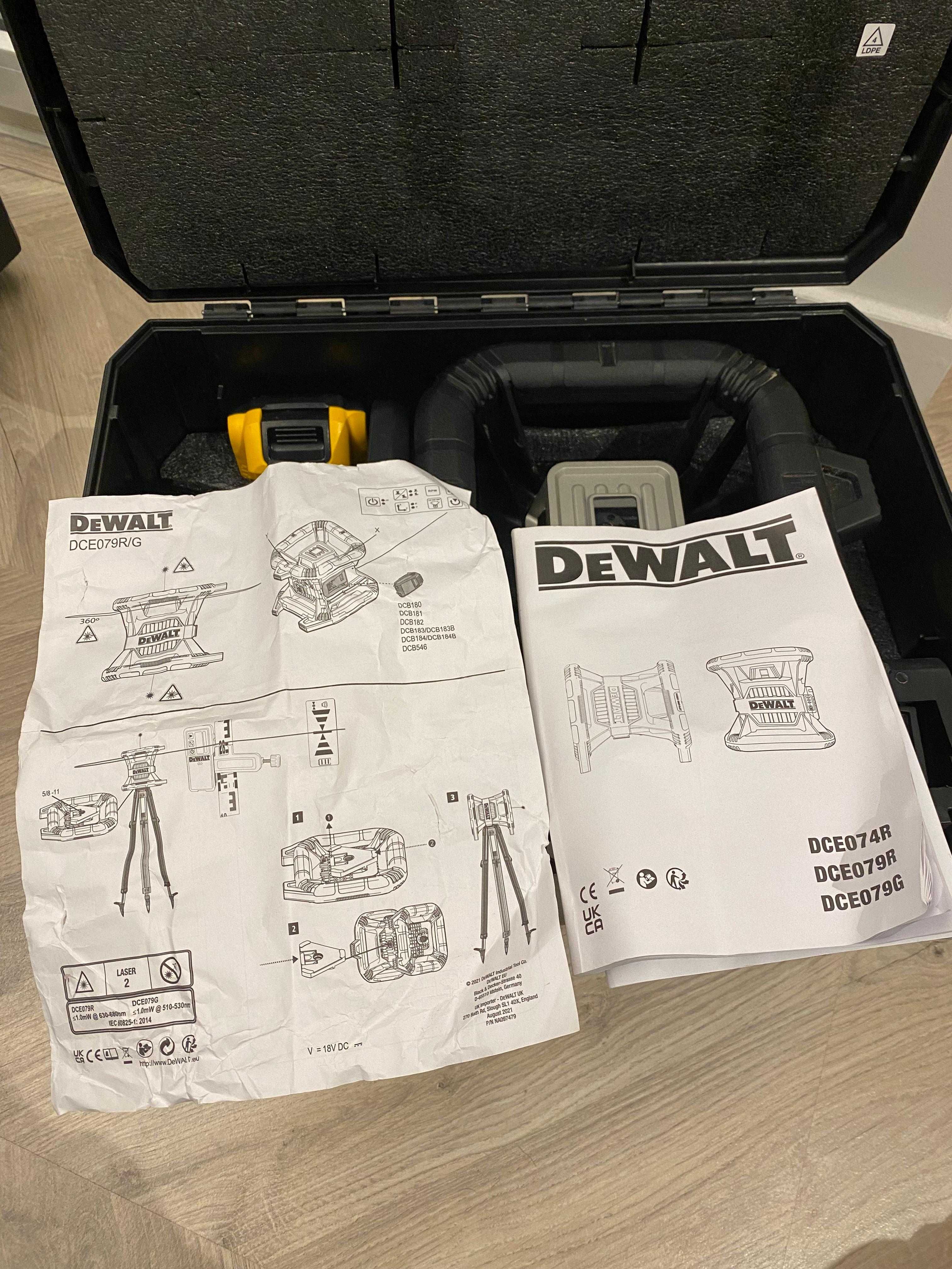 DeWALT Laser Autonivelante Rotativo DCE079D1R