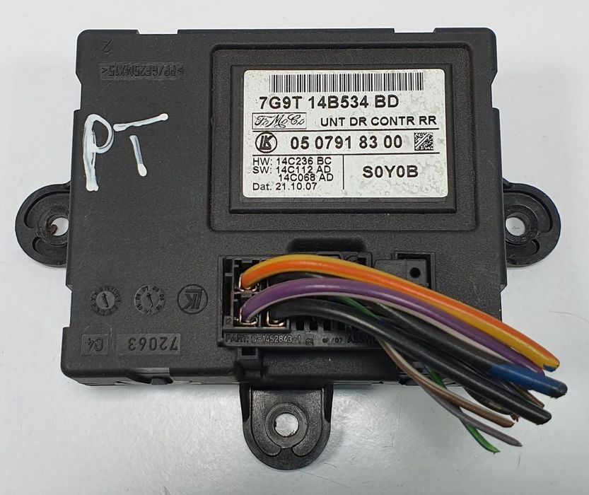 MODUŁ DRZWI PRAWY TYŁ FORD MONDEO MK4 7G9T-14B534-BD