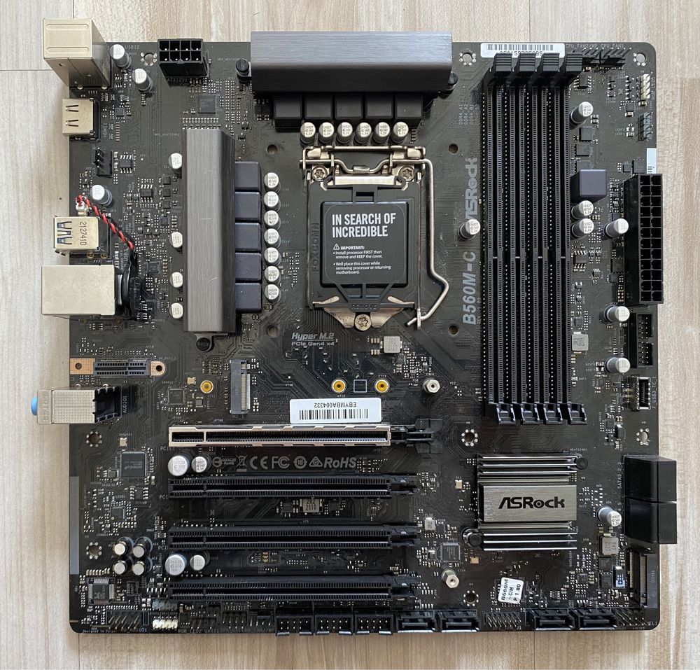 Не робоча - Материнська плата ASRock B560M-C s1200 MicroATX - Обмін