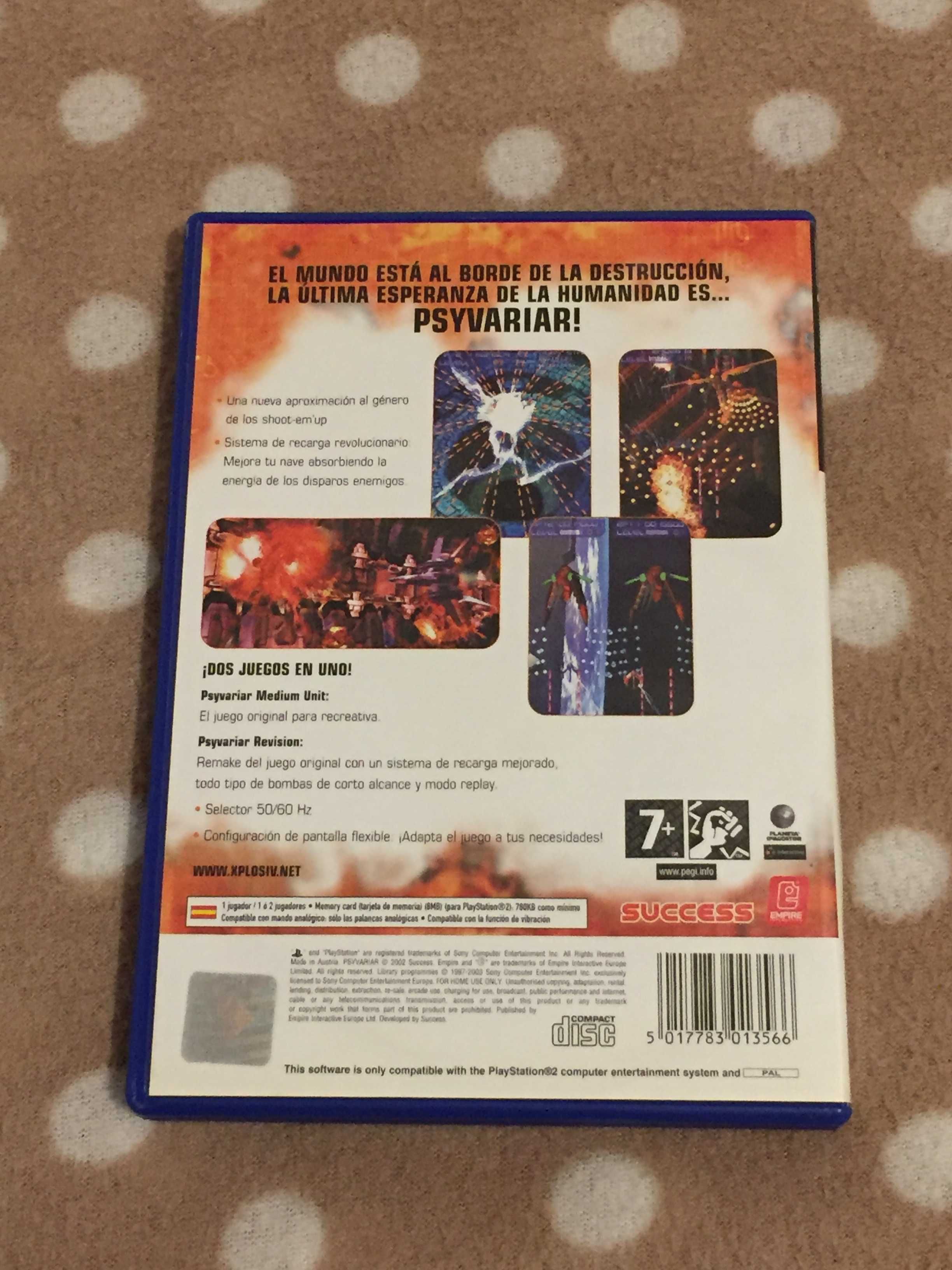 Psyvariar Complete Edition Playstation 2