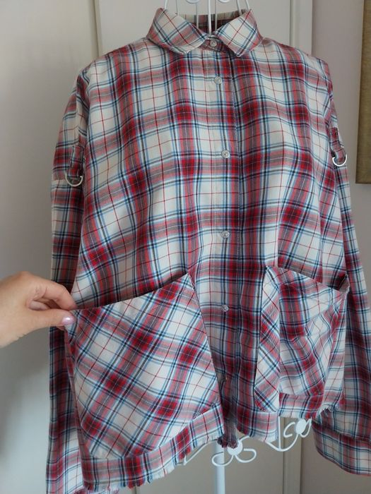 Casaco Camisa | quadros | Zara woman Premium denin Collection | M