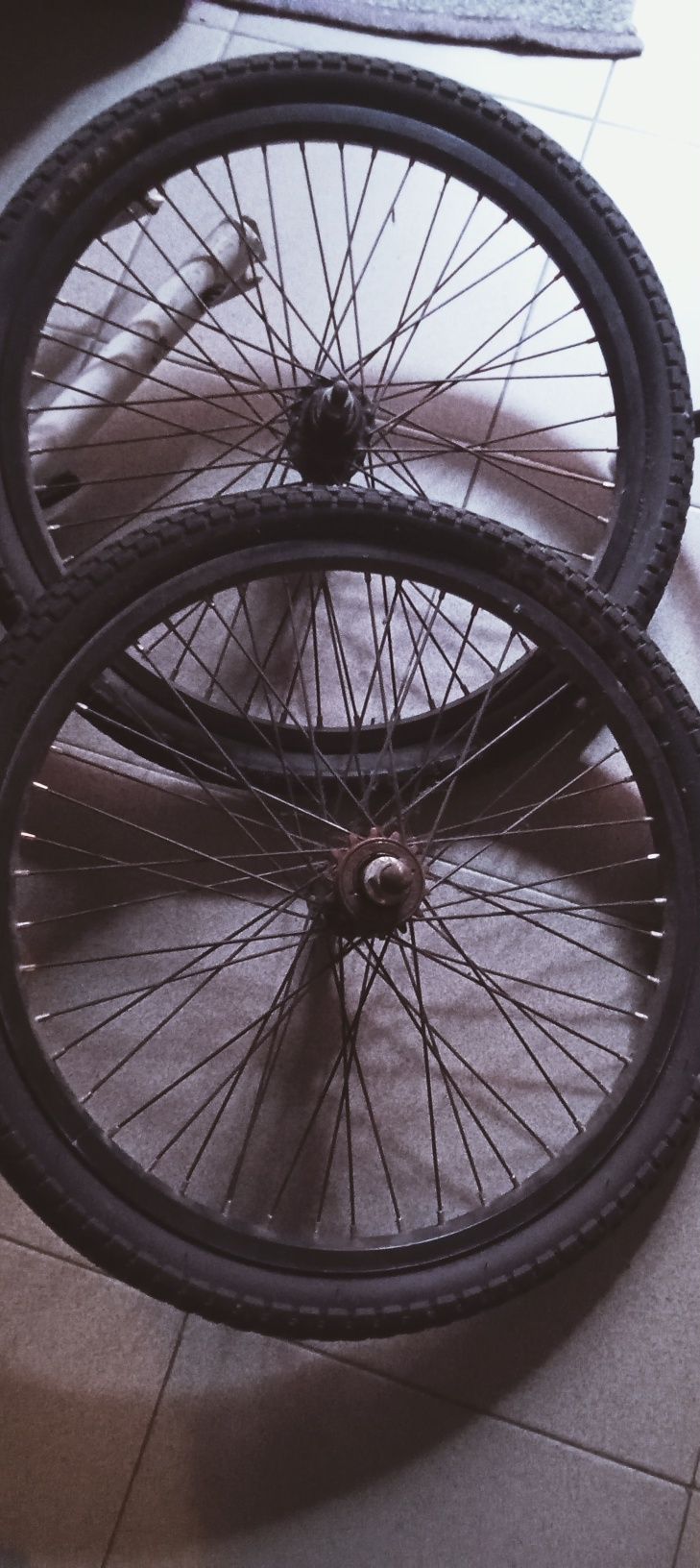 Quadro, volante e rodas BMX