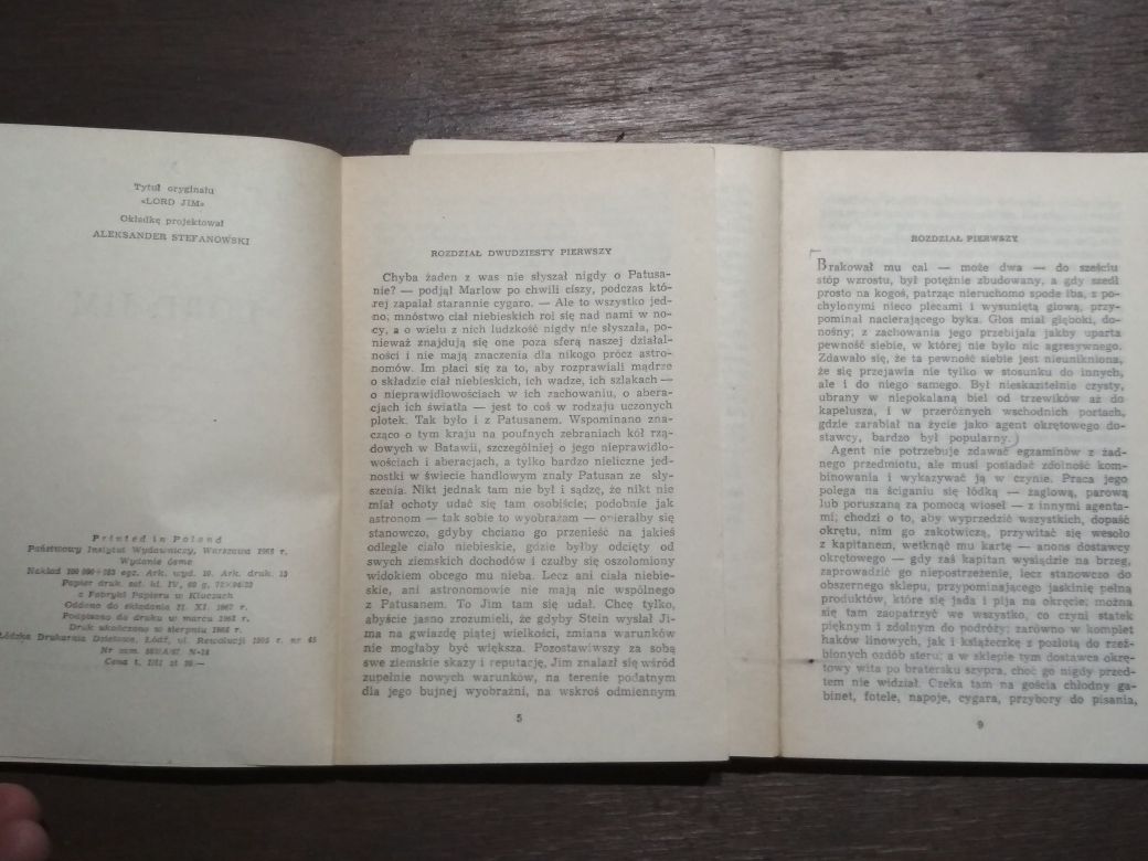 Joseph Conrad - Lord Jim / 2 tomy
