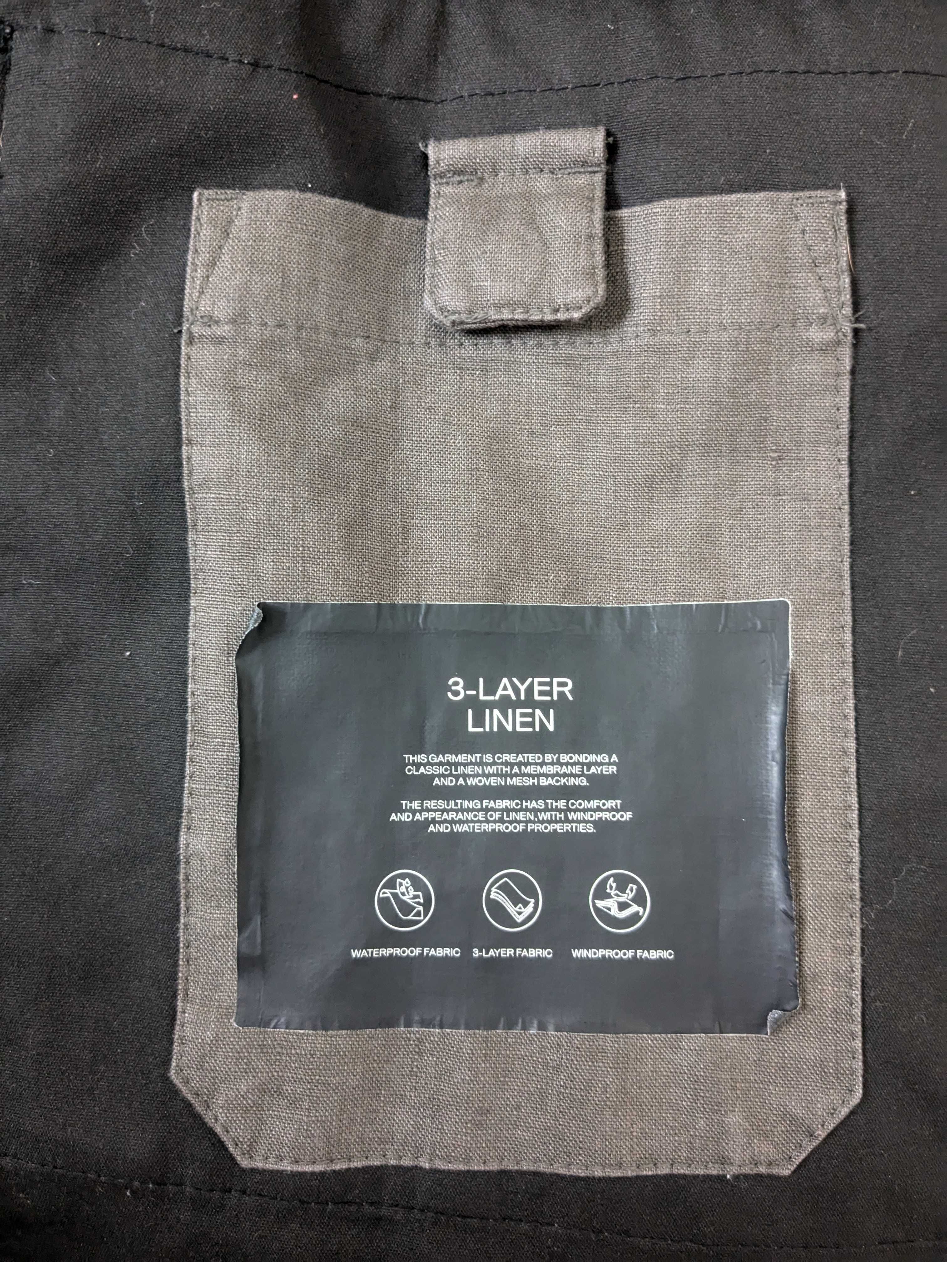 Casaco Massimo Dutti impermeável e contra-vento