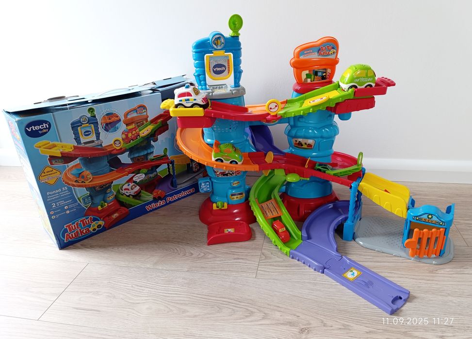 Wieza patrolowa VTech Tut Tut autka