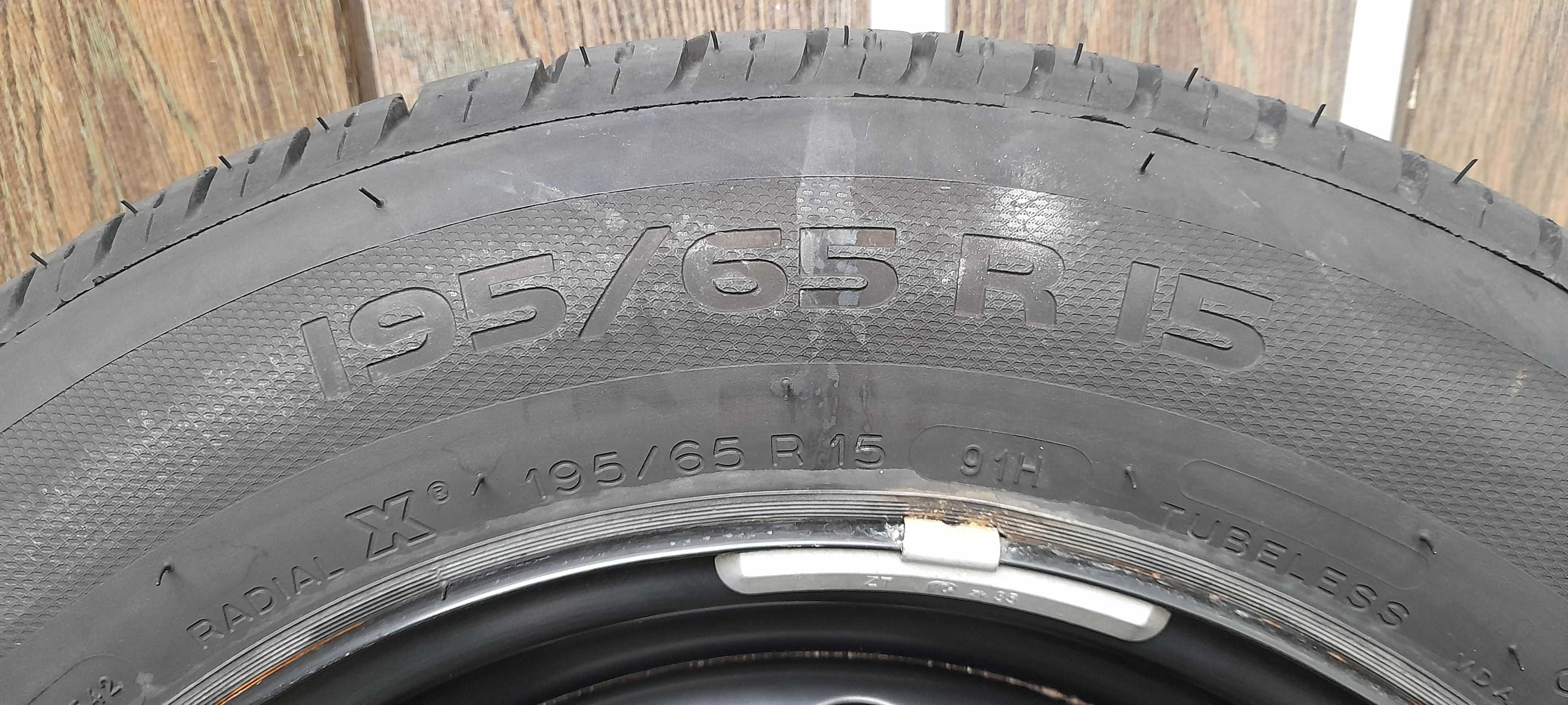 Koło zapas 15" ET45 4x100 Renault Toyota Opel Honda Suzuki Nissan VW