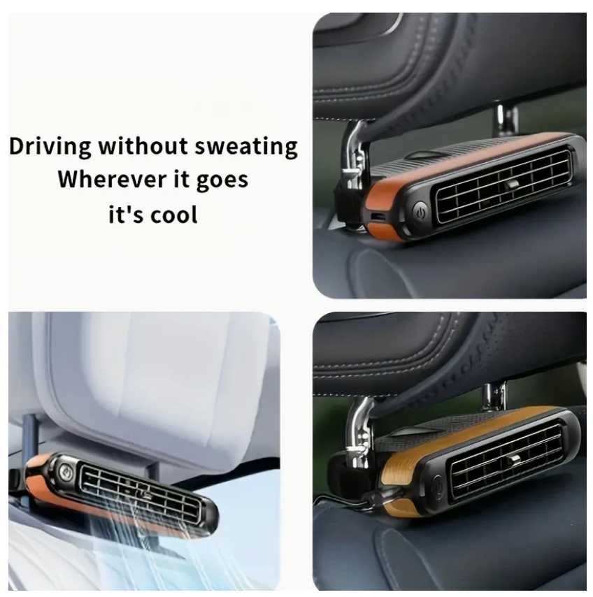 Автомобільний вентилятор кондиціонер в автомобіль 36В USB