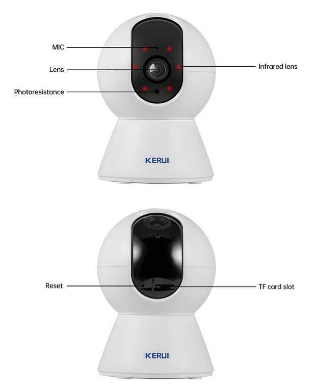 Camara IP WI-FI de Segurança 1080p 3mp Tuya Rastreamento automatico