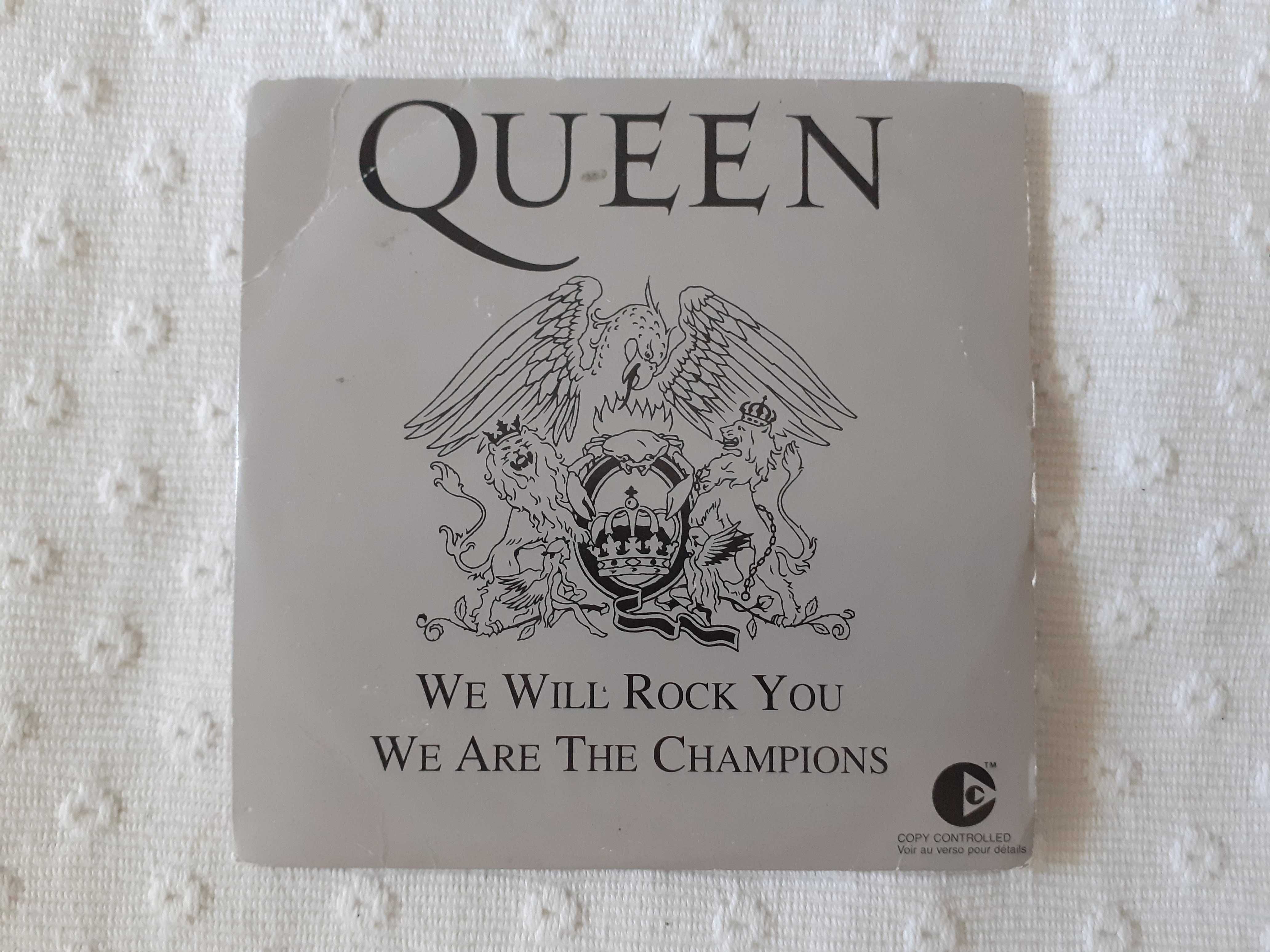 Queen – We Will Rock You / We Are The Champions . CD Single