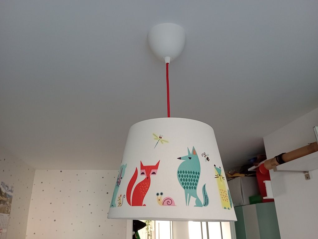 Lampa wisząca Ikea klosz Jattendal