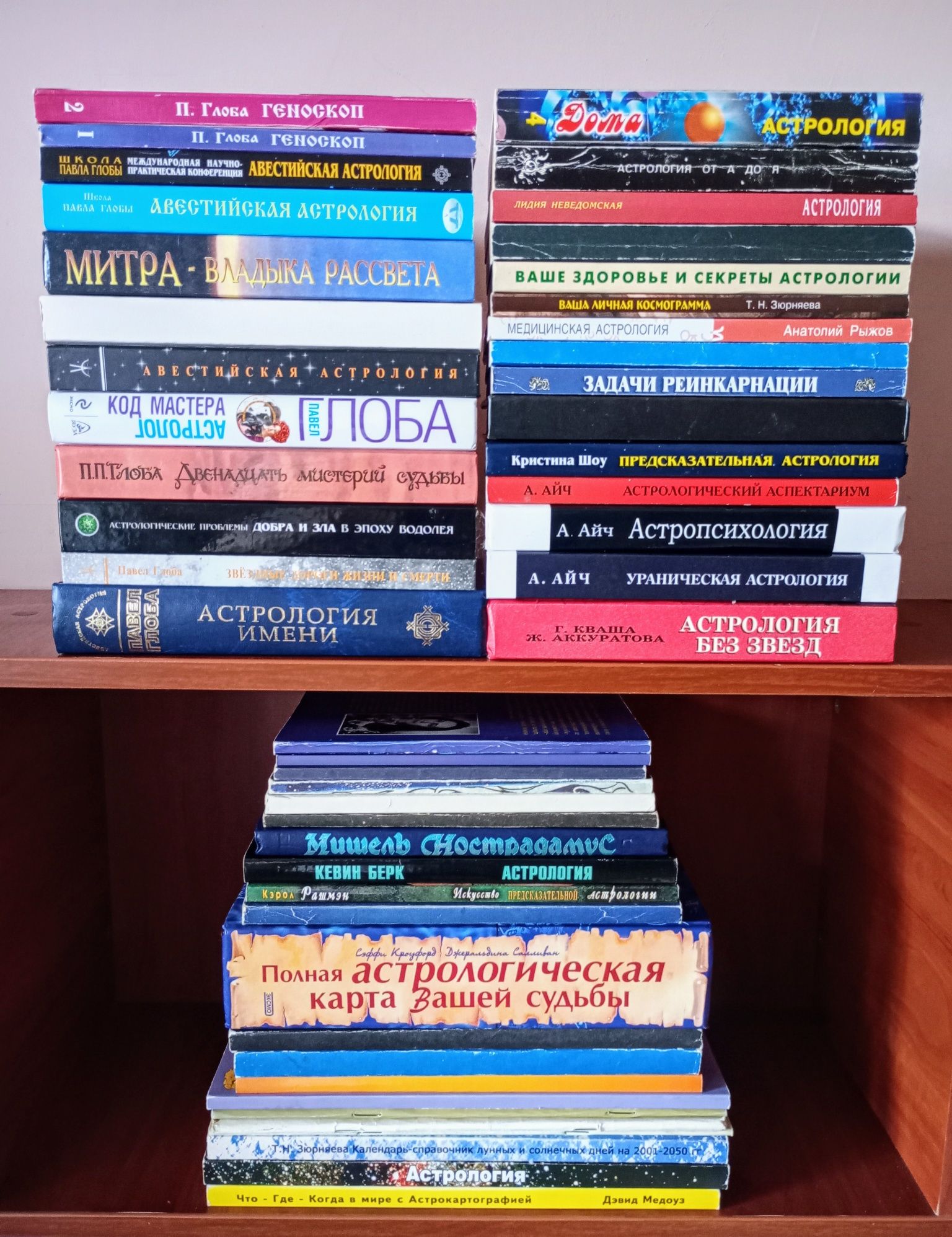 Астрологія. Книги, посібники, довідники, календарі, таблиці, карти