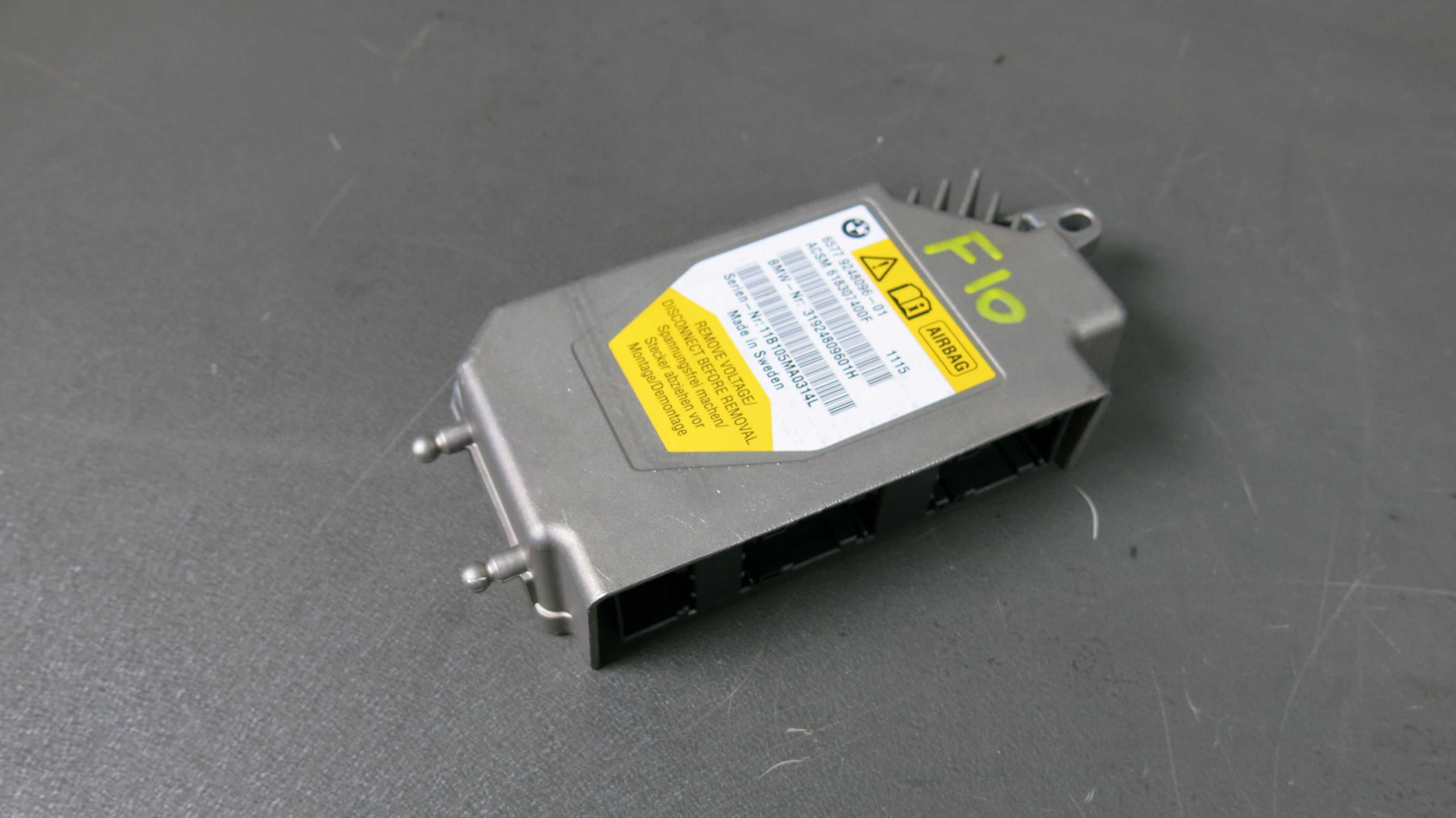BMW 5 F10 F11 moduł sensor AIRBAG