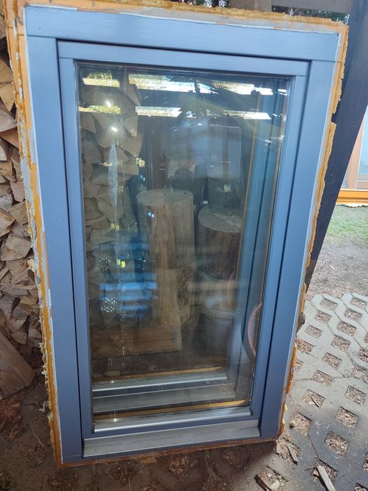 Okna drewniane 2 szybowe + gratis