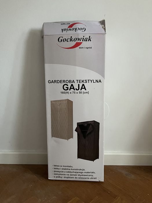 Szafa tekstylna materialowa Gaja