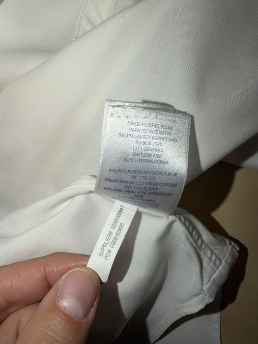 Camisa branca Ralph Lauren - M