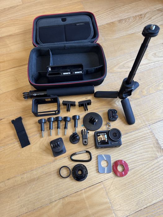 DJI Osmo Action 3 – kamera sportowa 4K – stan bardzo dobry!