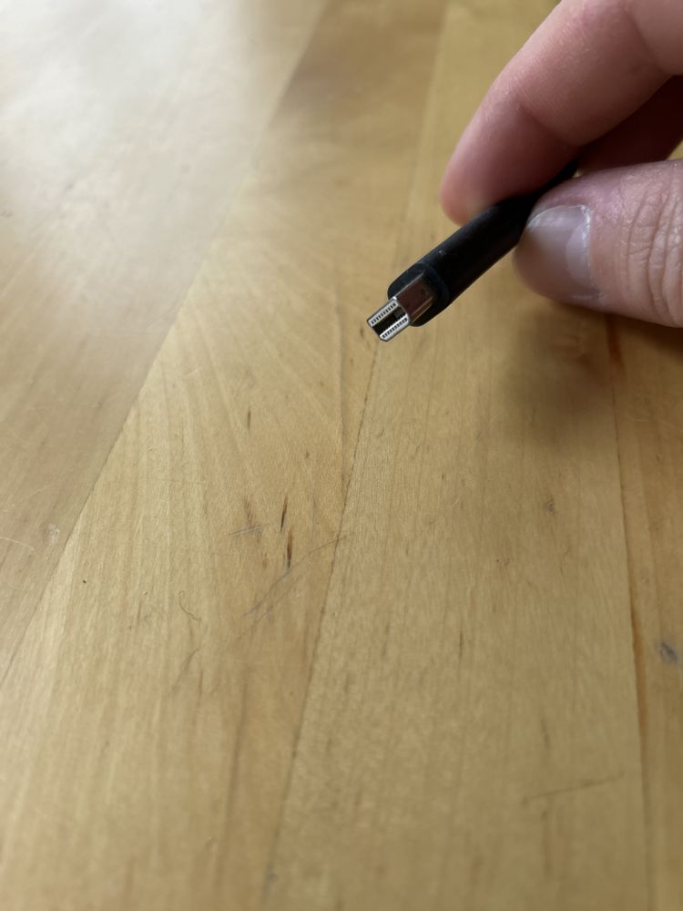 Adapter przejsciówka mini dispayport na wejscie monitorowe